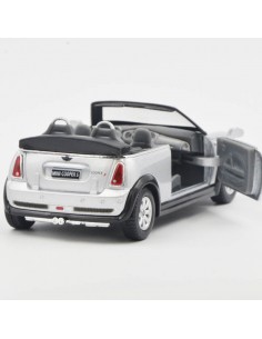 Mini cooper cabrio gris - Carros de colección 2
