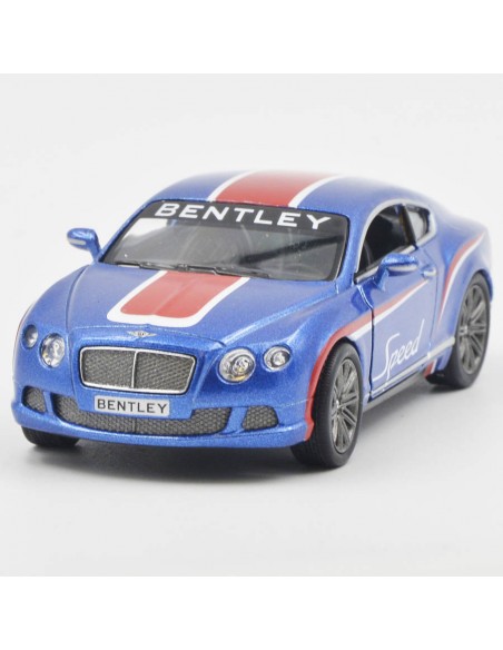 Bentley continental 2012 GT speed azul 1:38