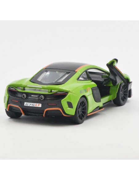 Mclaren 675 LT verde  -Escala 1:36 - Artículos de colección Mclaren 675 LT verde  -Escala 1:36 - Artículos de colección