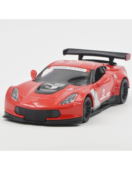 Corvette C7R 2016 rojo Escala 1:36