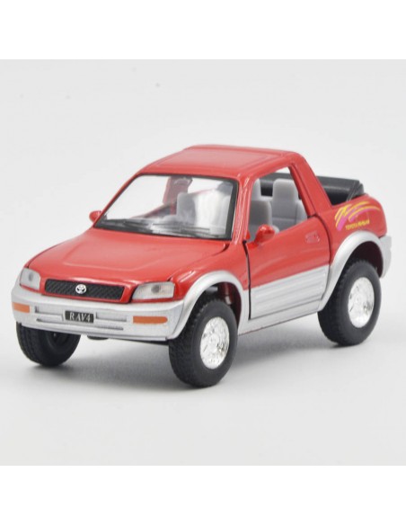 Toyota Rav 4 rojo cabrio Escala 1:32 - Carros de colección