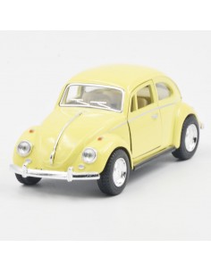 Volkswagen Bettle amarillo Escala 1:32- Artículos de colección