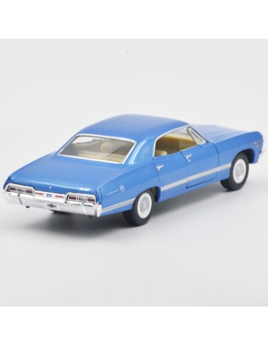 Chevrolet impala 1967 azul - Escala 1:43 - Artículos de colección