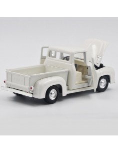 Ford F-100 pickup 1955 Blanco - Escala 1:24- Artículos de colección 2