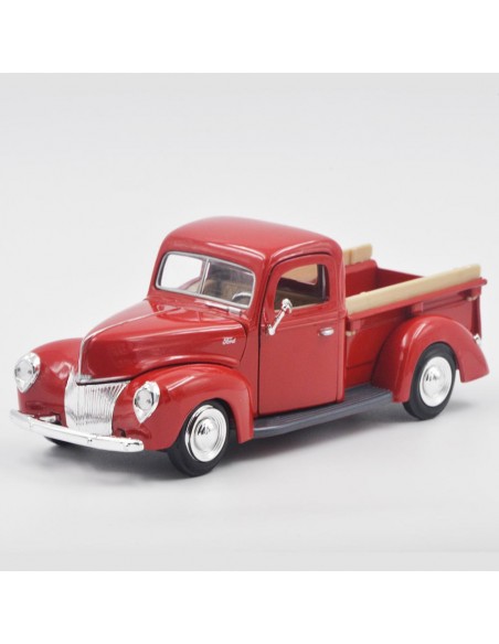 Ford  pick up rojo 1940 Escala 1:24 Carros de colección