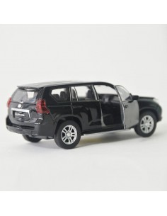 Toyota prado negra Escala 1:38 2