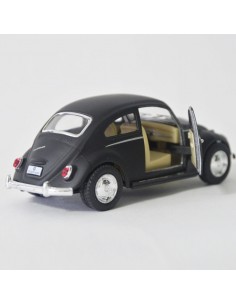 Volkswagen Bettle 1967 negro mate Escala 1:32 2