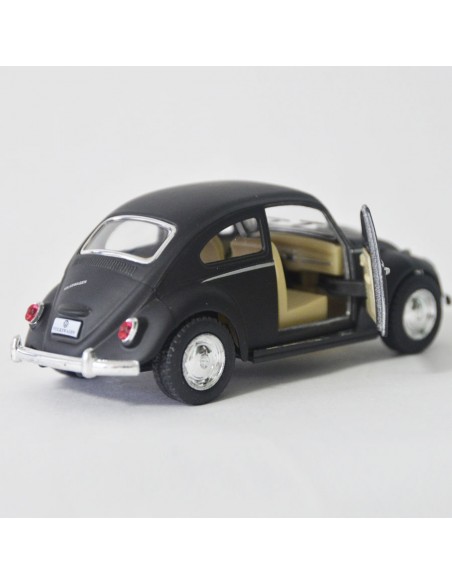 Volkswagen Bettle 1967 negro mate Escala 1:32
