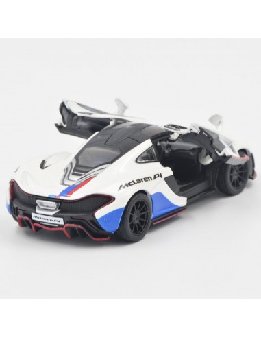 Mclaren P1 Blanco-Escala 1:36 - Artículos de colección