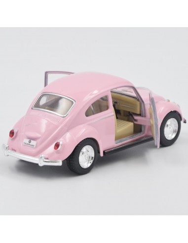Volkswagen Classical Bettle Rosado-Escala 1:32 - Artículos de colección