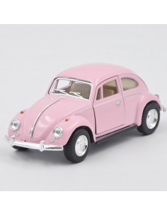 Volkswagen Classical Bettle Rosado-Escala 1:32 - Artículos de colección