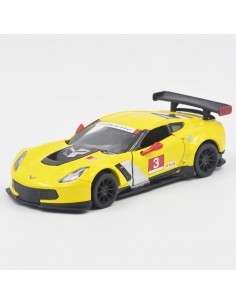 Corvette C7R 2016 Amarillo Escala 1:36
