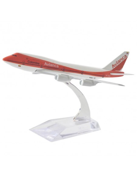 Avianca Naranja B747 - Aviones comerciales a escala - Artículos de colección