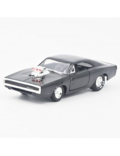 Dodge charger 1970 negro - Rápido y furioso- Escala 1:36 - Artículos de colección