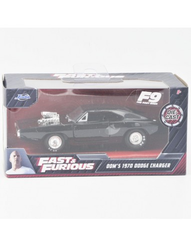 Dodge charger 1970 negro - Rápido y furioso- Escala 1:36 - Artículos de colección