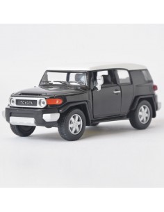 Toyota fj cruiser negra Escala 1:36 Autos a escala - Sin gasolina