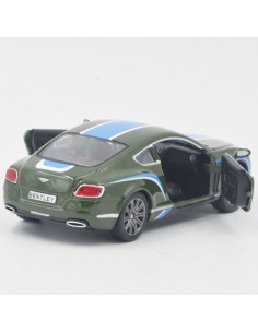 Bentley continental 2012 GT speed verde azul 1:38 2