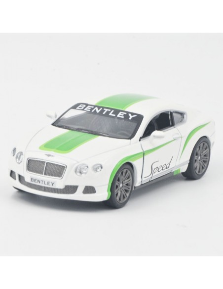 Bentley continental 2012 GT Speed blanco con verde
