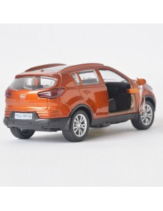 Kia sportage Naranja Escala 1:38 Autos a escala - Sin gasolina 2