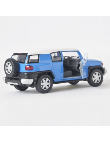 Toyota fj cruiser azul Escala 1:36 Autos a escala - Sin gasolina