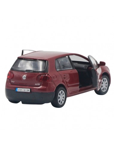 volkswagen golf rojo - Escala 1:36