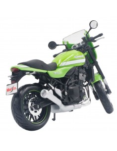 kawasaki Z900RS verde -Motos a escala 1:12 2