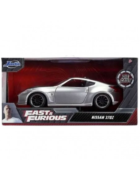 Nissan 370Z gris  - Rápido y furioso- Escala 1:32 Artículos de colección