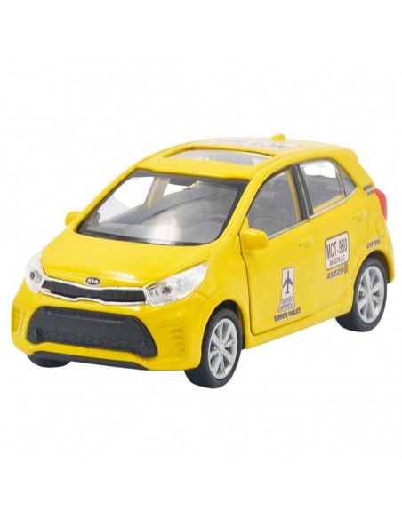 Kia all new picanto taxi a escala -  Escala 1:36 - Sin gasolina