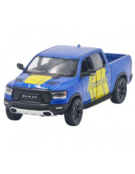 Dodge Ram 1500 2019 azul - Escala 1:46- Carros de colección