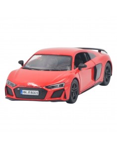 Audi R8 coupe 2020 rojo - Escala 1:36- Carros de colección