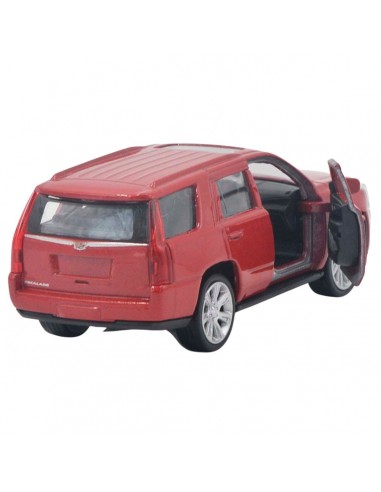 Cadillac Escalade 2017 rojo- Escala 1:40