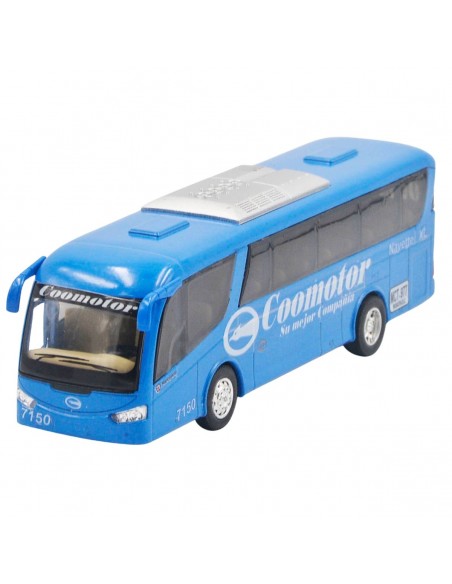 Bus Coomotor a escala - Bus colombiano de colección- Tienda de artículos de colección