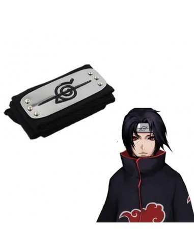 Bandana Itachi Konoha Aldea De La Hoja Tachada – Cosplay Naruto