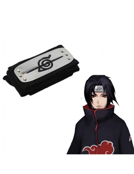 Bandana Itachi Konoha Aldea De La Hoja Tachada – Cosplay Naruto