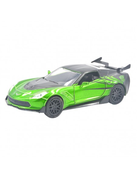 Chevy corvette 2016 stingray - Trasformes crosshairs verde - Escala 1:32- Tienda de coleccionistas