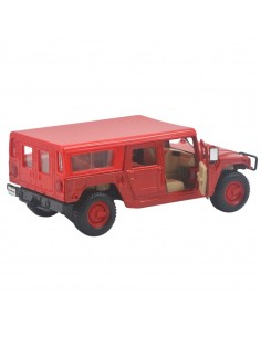 Hummer roja - Escala 1:27- Tienda de coleccionistas. 2