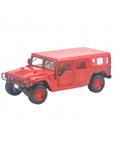Hummer roja - Escala 1:27- Tienda de coleccionistas.