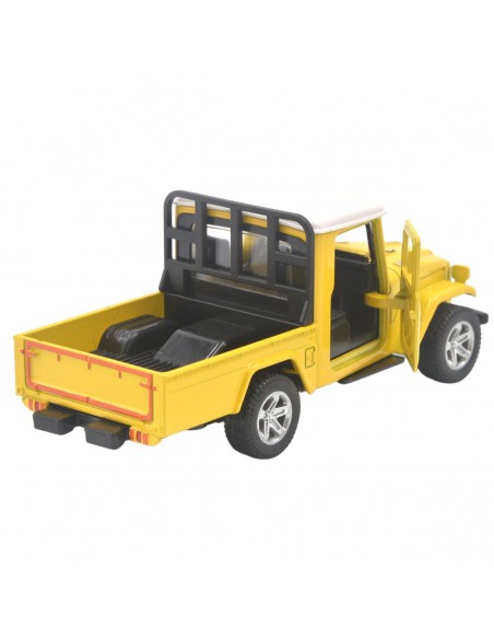 Toyota Fj  platón amarillo - Escala 1:43- Carros de colección