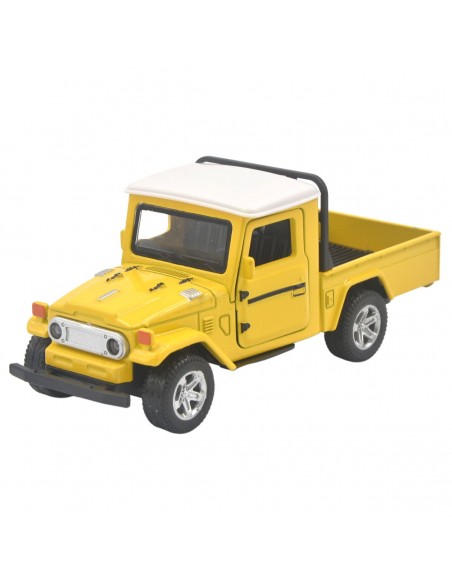 Toyota Fj  platón amarillo - Escala 1:43- Carros de colección