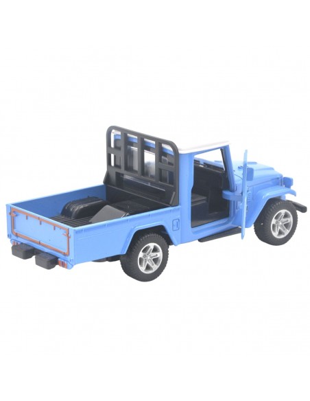 Toyota Fj  platón azul- Escala 1:43- Carros de colección