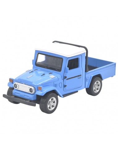 Toyota Fj  platón azul- Escala 1:43- Carros de colección