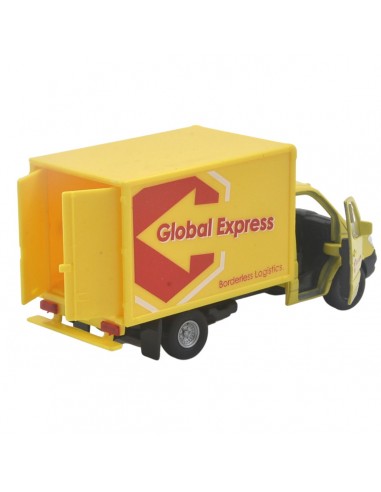Mercedes sprinter amarillo Global express a escala - Sin gasolina