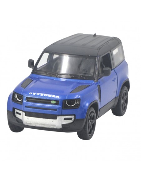 Land rover new defender azul Escala 1:36- Carros de colección