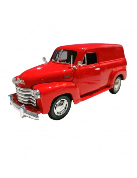 GMC Panel truck 1950 rojo  - Escala 1:18 - Marca Mira - Carros de colección