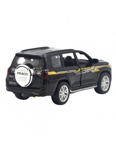 Toyota Prado negro - Escala 1:32- Artículos de colección