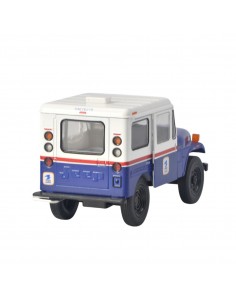 Jeep DJ-5B 1971 Azul Blanco  Escala 1:26 - Carros de colección 2