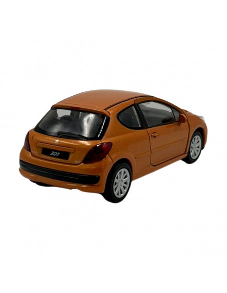 Carro Peugeot 207 naranja Escala 1:36- Usado - Sin Caja