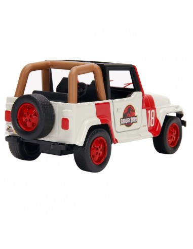 Jeep Wrangler Jurassic Park Escala 1:43 con caja - Carros de colección
