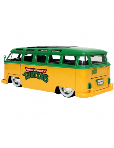 Volkswagen 1962 bus tortugas ninja Escala 1:24 Tienda de artículos de colección
