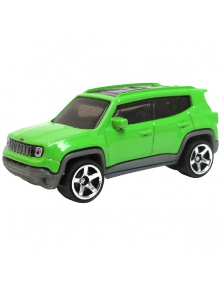 Jeep renegade 2019 verde matchbox - Escala 1:64 - 7 cm Artículos de colección